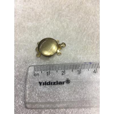 Yuvarlak Model Gold Renk Hasır Kapama
