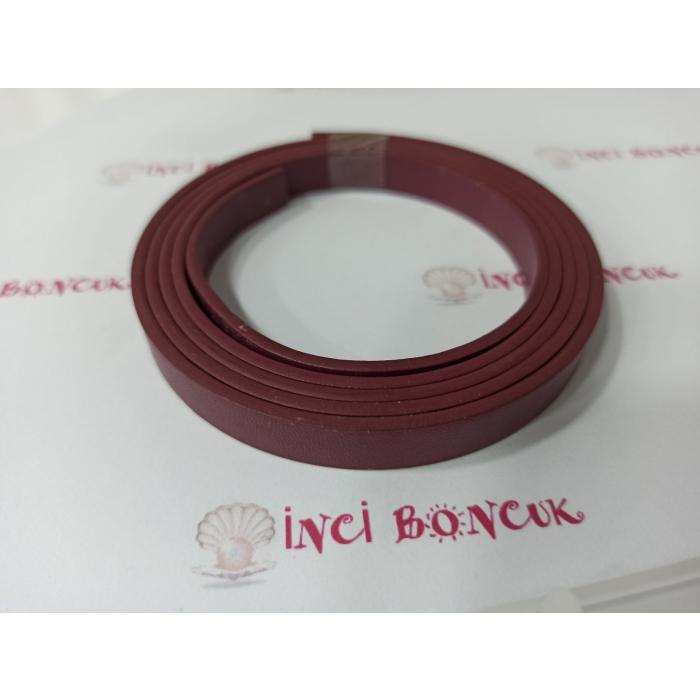 10mm Suni Yassı Deri (Metre Fi...