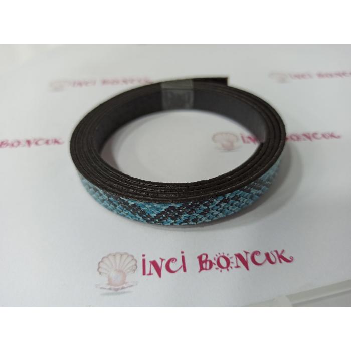 10mm Suni Yassı Deri (Metre Fi...