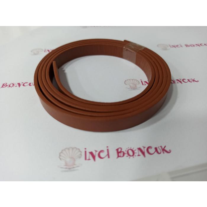 10mm Suni Yassı Deri (Metre Fi...