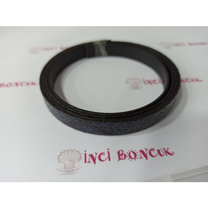 10mm Suni Yassı Deri (Metre Fi...