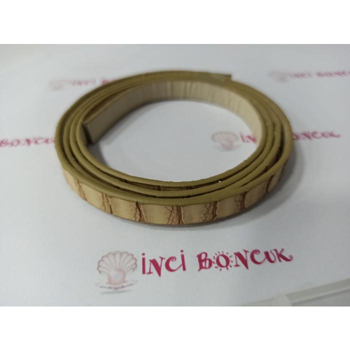 10mm Yassı Suni Deri (Metre Fi...