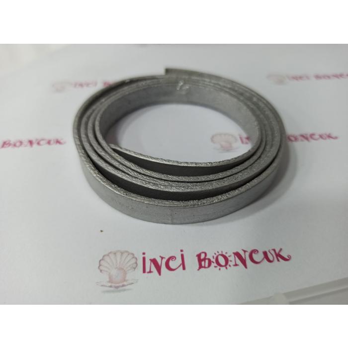 10mm Suni Yassı Deri (Metre Fi...