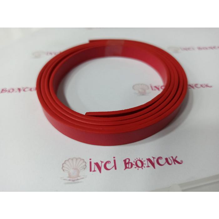 10mm Suni Yassı Deri (Metre Fi...