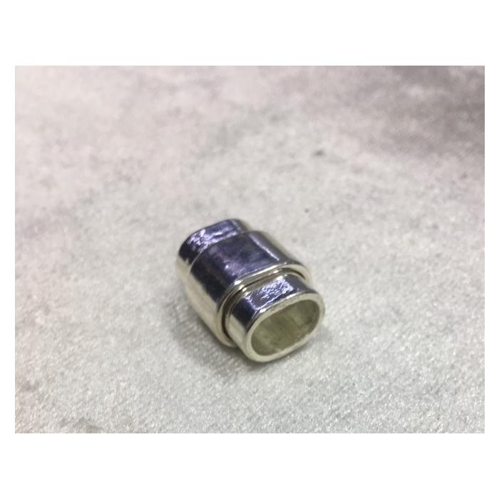 11 * 8 mm Mıknatıslı Kapama Açık Gümüş Renk