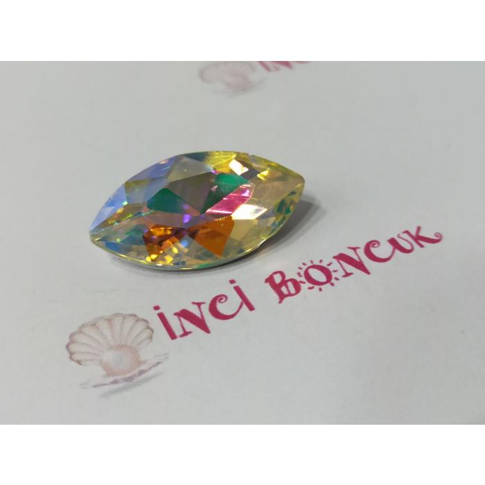 17x32mm Yapıştırma Rivoli Kristal Taş No: 3
