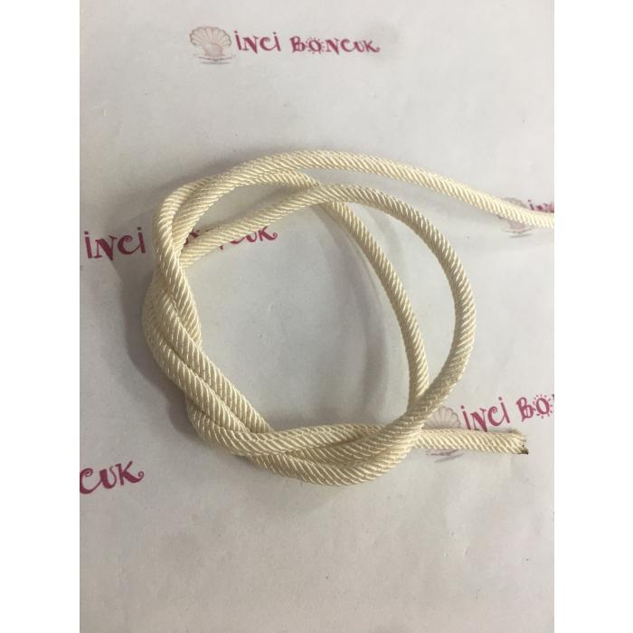 3mm Burgu KORD İp Kolye Kordonu (Metre Fiyatıdır) No: 13