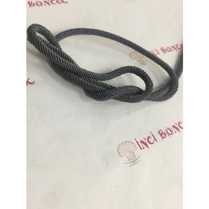 3mm Burgu KORD İp Kolye Kordonu (Metre Fiyatıdır) No: 9