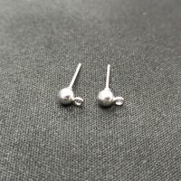 4mm Gümüş Renk Küpe Klipsi No: 32 4mm Gümüş Renk Küpe Klipsi No: 32