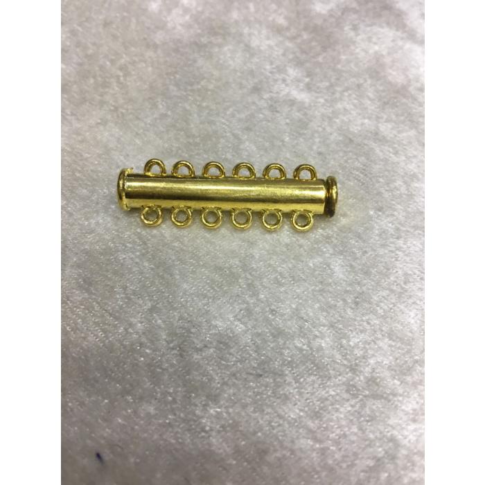 6'lı Gold Renk Sürgülü Mıknatıslı Kapamalar