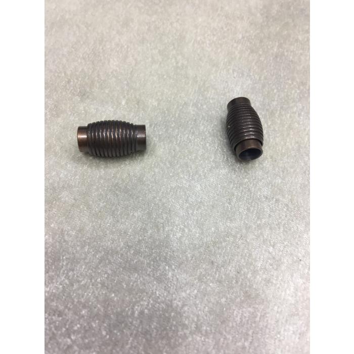 6mm Bakır Renk Tırtıklı Mıknatıslı Klips