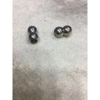 6mm Gümüş Renk Top Mıknatıslı Klips 6mm Gümüş Renk Top Mıknatıslı Klips