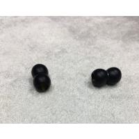 6mm Mat Siyah Renk Top Mıknatıslı Klips 6mm Mat Siyah Renk Top Mıknatıslı Klips