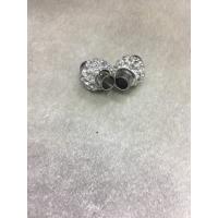 6mm Beyaz Taşlı Kovanlı Mıknatıslı Kapama 6mm Beyaz Taşlı Kovanlı Mıknatıslı Kapama