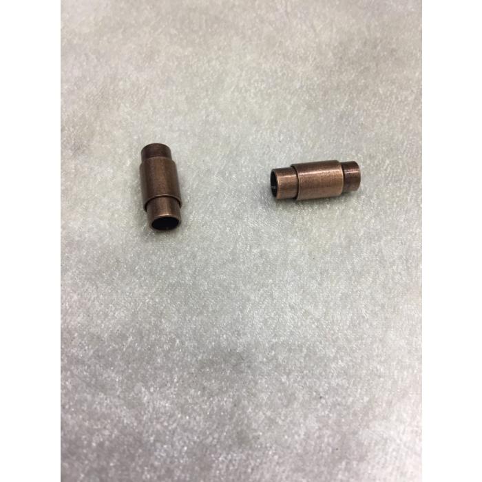7mm Bakır Renk Düz Mıknatıslı Klips