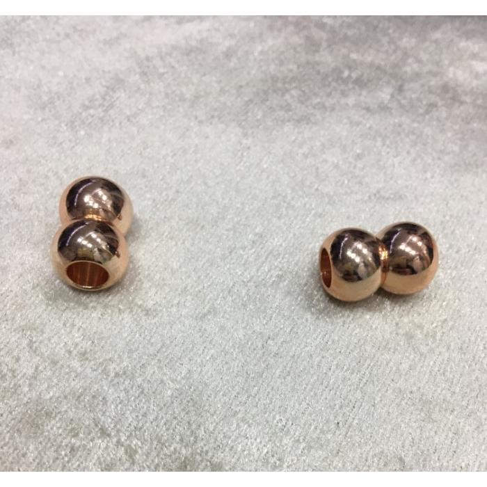 7mm Roz Renk Top Mıknatıslı Düz Klips