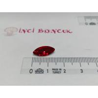 7x15mm Yapıştırma Rivoli Kristal Taş No: 7x15mm Yapıştırma Rivoli Kristal Taş No: