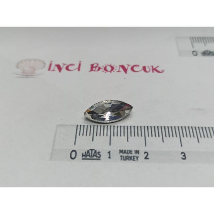 7x15mm Yapıştırma Rivoli Kristal Taş No: 5