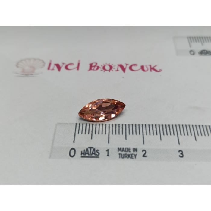 7x15mm Yapıştırma Rivoli Kristal Taş No: 8