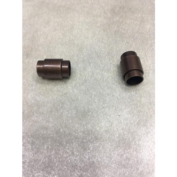 8mm Bakır Renk Düz Mıknatıslı Klips