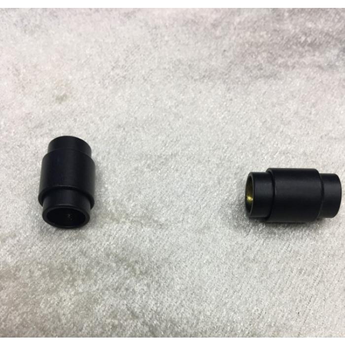 8mm Mat Siyah Renk Düz Mıknatıslı Klips