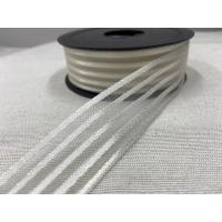 ÇİZGİLİ KURDELE KREM 23MM / 1 METRE ÇİZGİLİ KURDELE KREM 23MM / 1 METRE