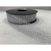 FİLE KURDELE GÜMÜŞ 2,5 CM / 1 METRE FİLE KURDELE GÜMÜŞ 2,5 CM / 1 METRE