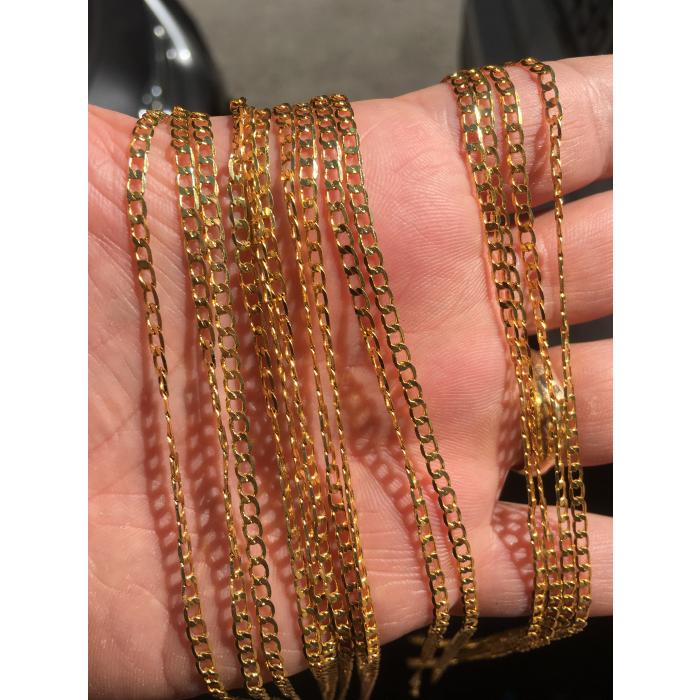 Gold Kaplama Zincir No: 12