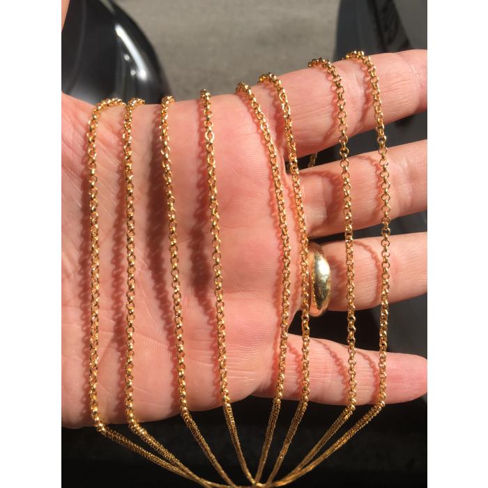 Gold Kaplama Zincir No: 15