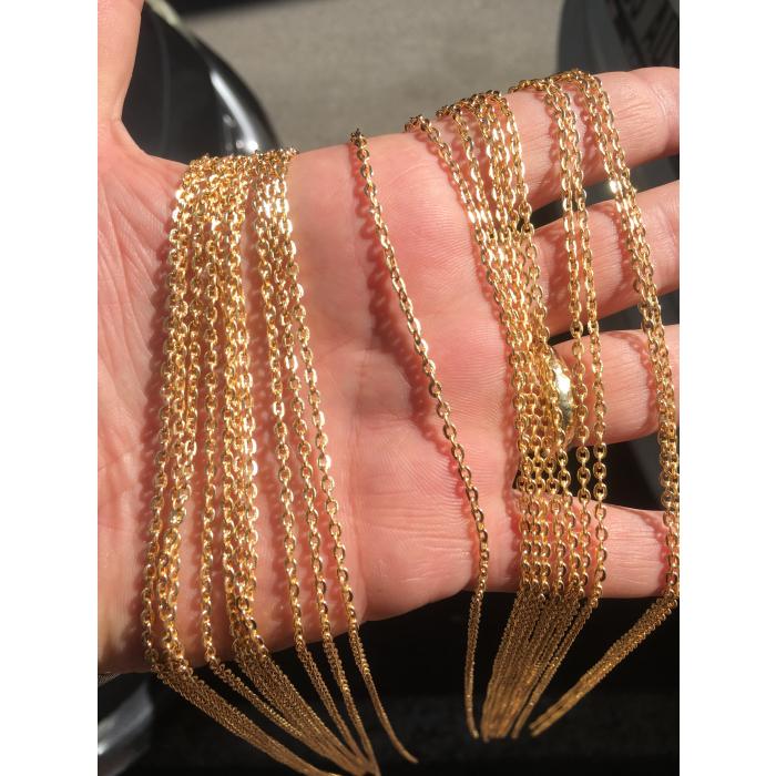 Gold Kaplama Zincir No: 16