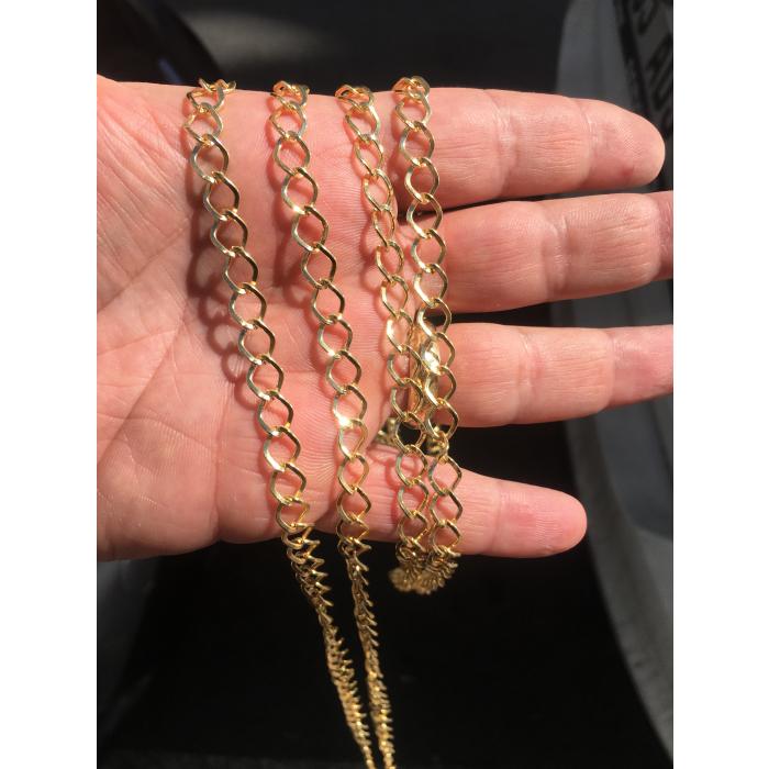 Gold Kaplama Zincir No: 2