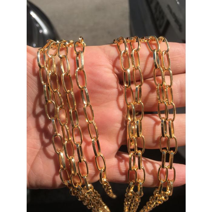 Gold Kaplama Zincir No: 20