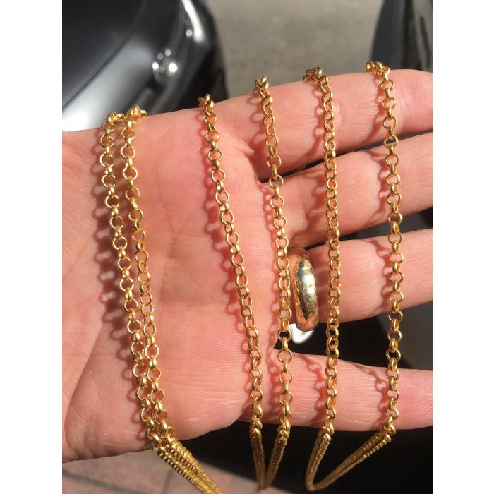 Gold Kaplama Zincir No: 26