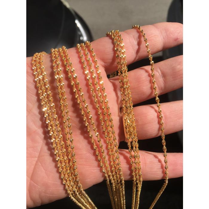 Gold Kaplama Zincir No: 28