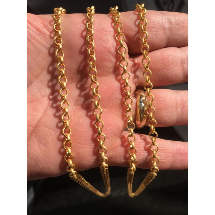 Gold Kaplama Zincir No: 3