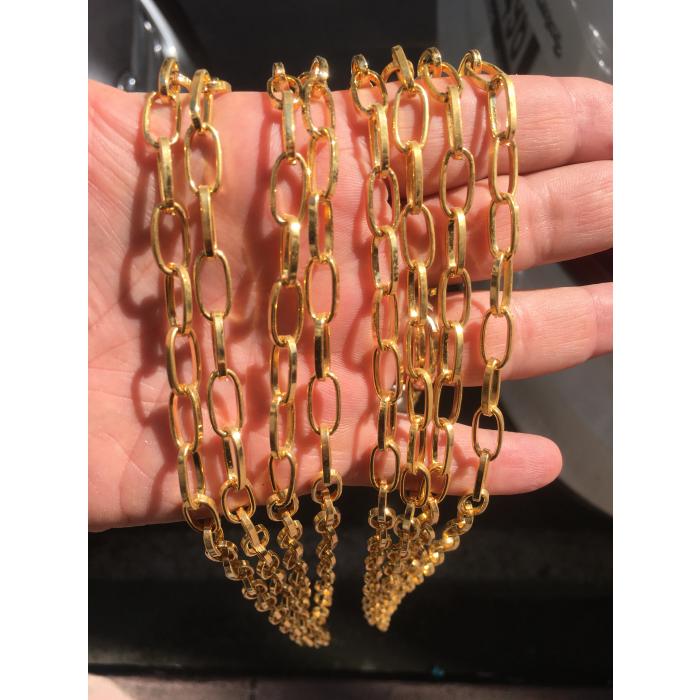 Gold Kaplama Zincir No: 6