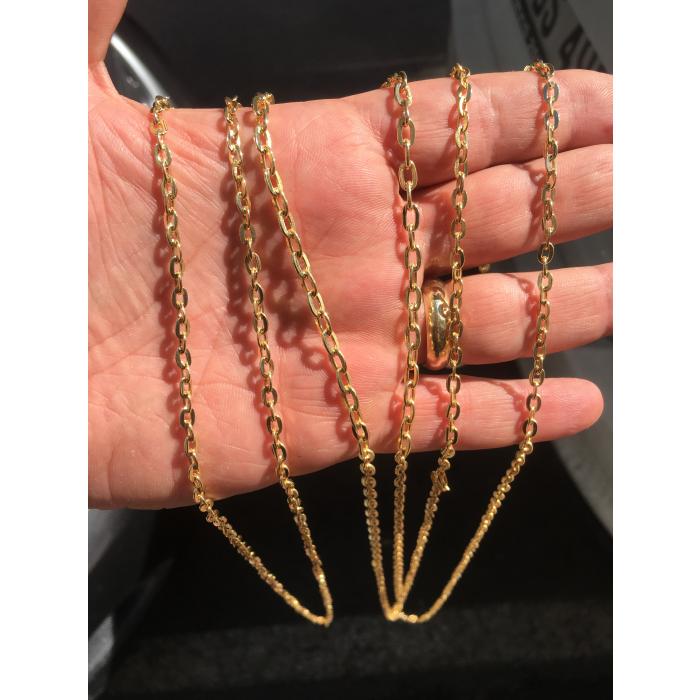 Gold Kaplama Zincir No: 7