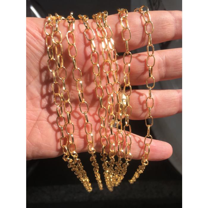 Gold Kaplama Zincir No: 8