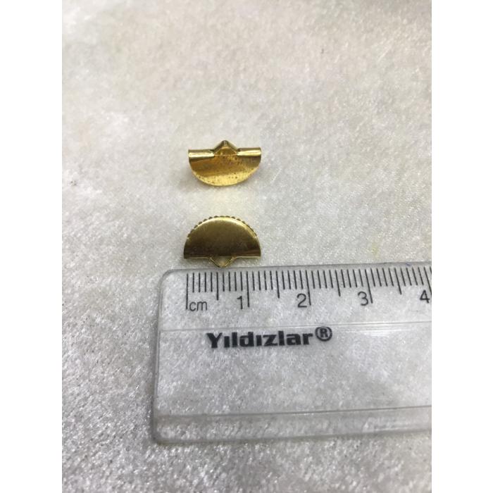 (ADET FİYATIDIR) Gold Renk 1.2 cm Bombeli ...