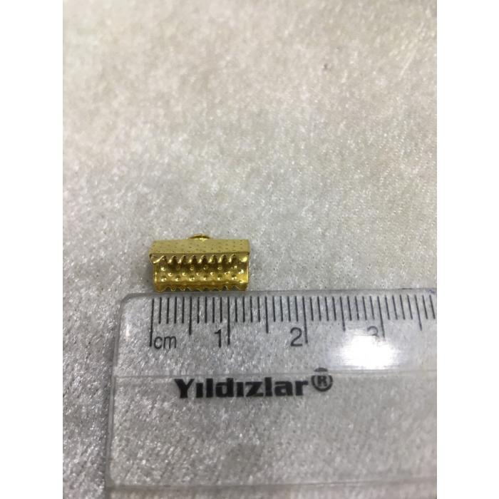(ADET FİYATIDIR) Gold Renk 1.2cm Timsah Ka...