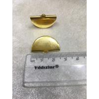 (ADET FİYATIDIR) Gold Renk 2.5 cm Bombeli ... (ADET FİYATIDIR) Gold Renk 2.5 cm Bombeli ...