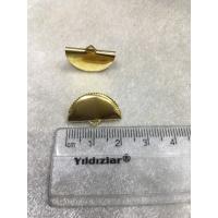 (ADET FİYATIDIR) Gold Renk 2 cm Bombeli Ti... (ADET FİYATIDIR) Gold Renk 2 cm Bombeli Ti...