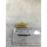 (ADET FİYATIDIR) Gold Renk 2cm Timsah Kapa... (ADET FİYATIDIR) Gold Renk 2cm Timsah Kapa...