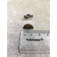 (ADET FİYATIDIR) Gümüş Renk 1.2 cm Bombeli... (ADET FİYATIDIR) Gümüş Renk 1.2 cm Bombeli...