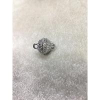 Gümüş Renk 10mm Mıknatıslı Yuvarlak Kapama Tırtıklı Gümüş Renk 10mm Mıknatıslı Yuvarlak Kapama Tırtıklı