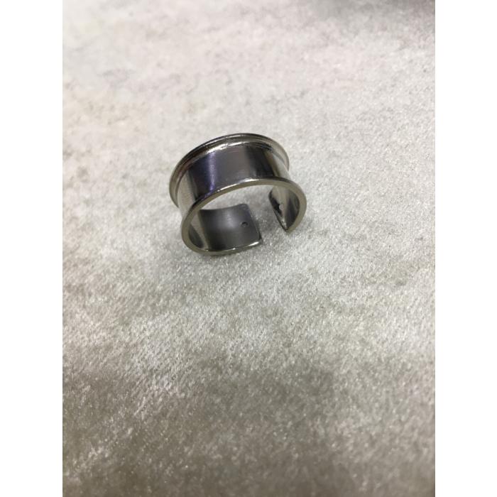 Gümüş Renk 10mm Yüzük Kasası