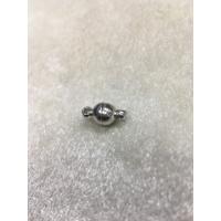 Gümüş Renk 6mm Mıknatıslı Yuvarlak Kapama Düz Gümüş Renk 6mm Mıknatıslı Yuvarlak Kapama Düz