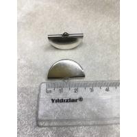 (ADET FİYATIDIR) Gümüş Renk 2.5 cm Bombeli... (ADET FİYATIDIR) Gümüş Renk 2.5 cm Bombeli...