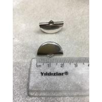 (ADET FİYATIDIR) Gümüş Renk 2 cm Bombeli T... (ADET FİYATIDIR) Gümüş Renk 2 cm Bombeli T...