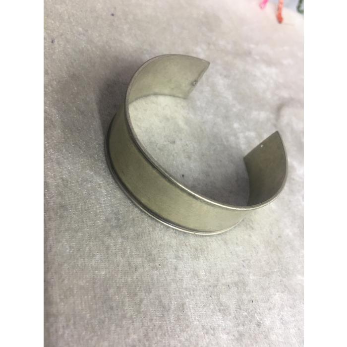 Gümüş Renk ESKİTME KAPLAMA 20mm Bileklik Kasası
